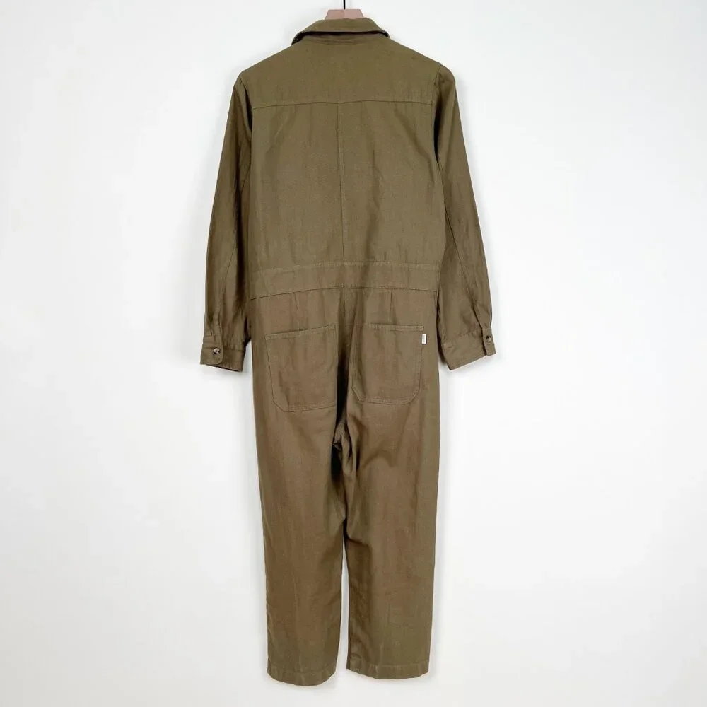 Anthropologie Melbourne Overalls Coverall Jumpsuit Mechanic Boiler Suit Workwear - Picture 10 of 12